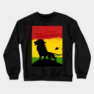 Rasta Lion Crewneck Sweatshirt